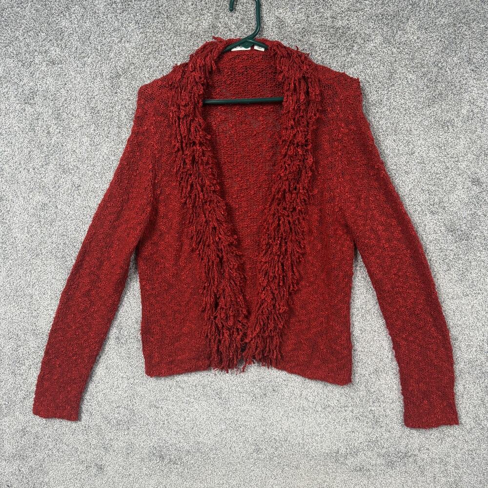 Whimsigoth Boho Grunge Cardigan Sweater L Funky Layering Festival 90s Does 70s